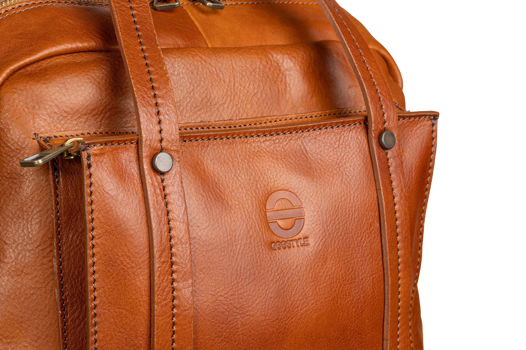 GeoStyle Zaino Daily Cuoio