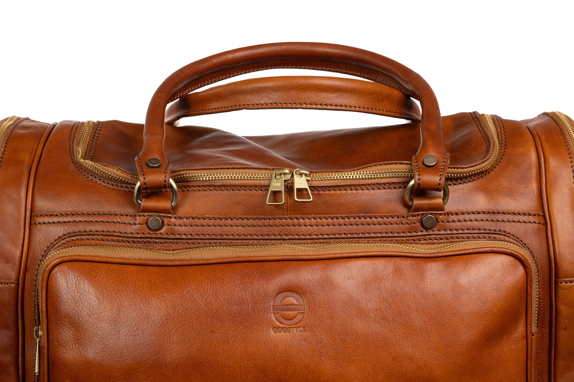GeoStyle Borsa da Viaggio FULL Cuoio