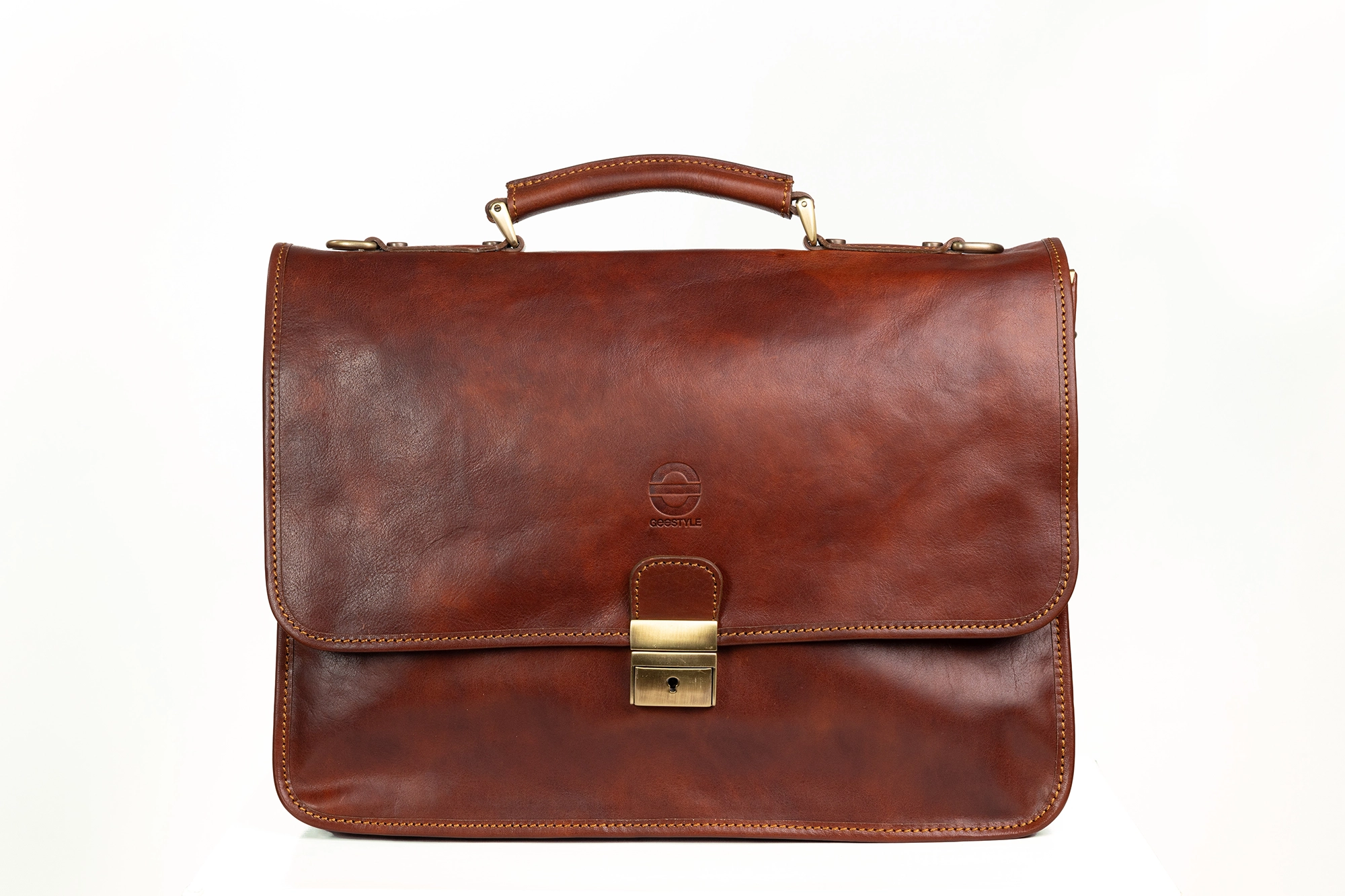 GeoStyle Cartella Vintage Marrone